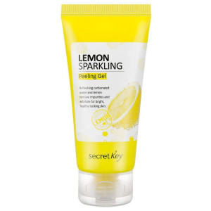 Secret Key Lemon Sparkling Peeling Gel Złuszczający peeling do twarzy - 120 ml