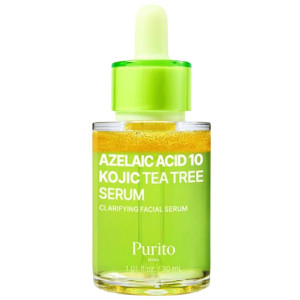 Purito Seoul Azelaic Acid 10 Kojic Tea Tree Serum Rozjaśniające serum do cery trądzikowej - 30 ml