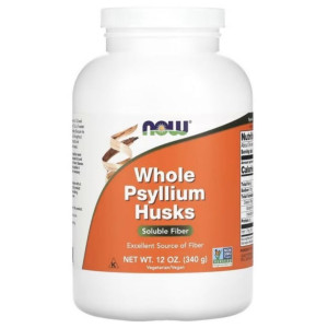 NOW Foods Psyllium Husks Whole Babka płesznik - 340 g