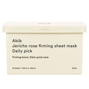 Abib Jericho Rose Firming Sheet Mask Daily Pick Ujędrniająca maska w płachcie - 30 sztuk