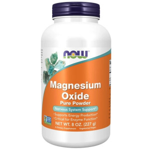 NOW Foods Tlenek Magnezu Puder - 227 g
