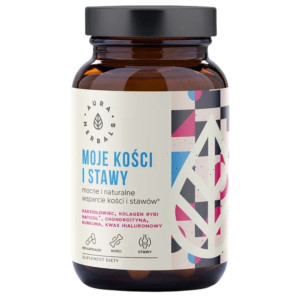 Aura Herbals Moje Kości i Stawy Mocne Wsparcie - 60 kapsułek