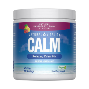 Natural Vitality Calm Relaxing Drink Mix, malina-cytryna - 200 g