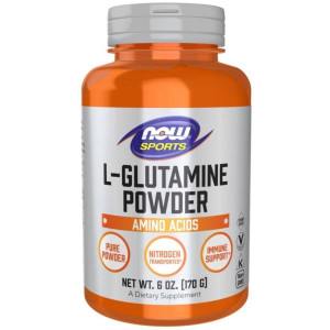 NOW Foods L-Glutamina Puder - 170 g