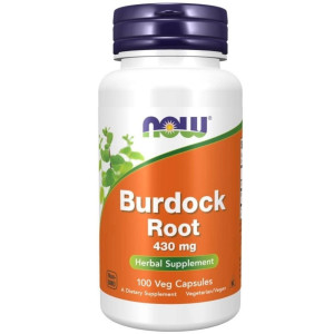 Now Foods Łopian (Burdock Root) 430 mg - 100 kapsułek