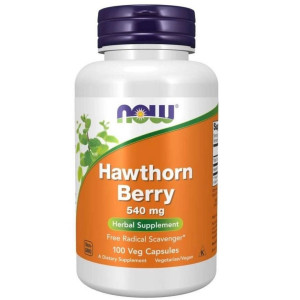 Now Foods Głóg Hawthorn 540 mg - 100 kapsułek
