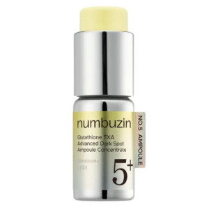 Numbuzin No.5 Glutathione TXA Advanced Dark Spot Ampoule Rozświetlająca ampułka na przebarwienia - 10 g