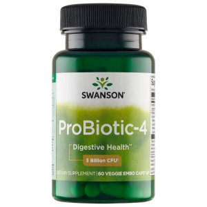 Swanson ProBiotic-4 - 60 kapsułek wegetariańskich