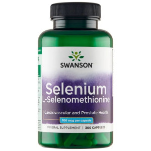 Swanson Selen L-selenometionina 100 µg - 300 kapsułek