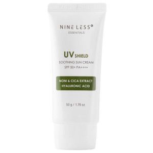 Nine Less Essentials UV Shield Soothing Sun Cream Łagodzący krem przeciwsłoneczny SPF 50+ - 50 g