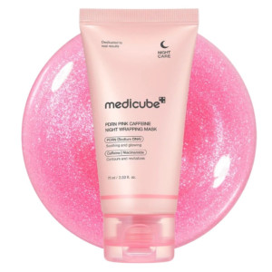 Medicube PDRN Pink Caffeine Night Wrapping Mask Nawilżająca maska na noc - 75 ml