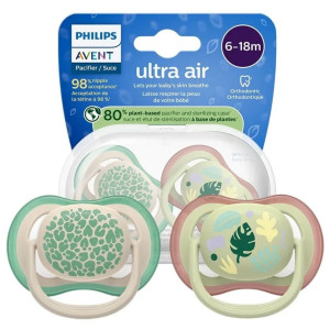 Philips Avent Smoczek Ultra Air 6-18 m - 2 sztuki