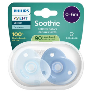 Philips AVENT Smoczek uspokajający 0 m+ - 2 sztuki