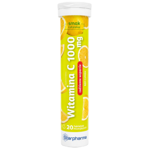 Starpharma Witamina C 1000 mg - 20 tabletek musujących