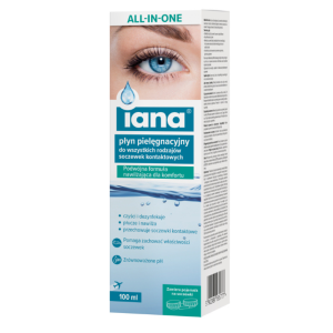 Iana All-in-One Płyn do pielęgnacji soczewek kontaktowych - 100 ml