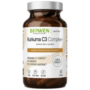 Biowen Kurkuma C3 Complex+ - 60 kapsułek