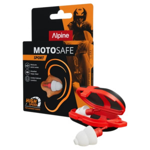 Alpine MotoSafe Race zatyczki do uszu dla motocyklistów