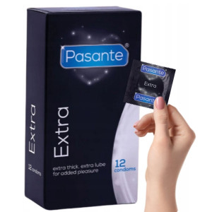 Pasante Extra Safe Prezerwatywy o zwiększonej grubości - 12 sztuk