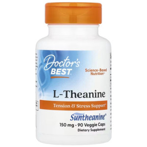 Doctor's Best L-Teanina z Suntheaniną 150 mg - 90 kapsułek