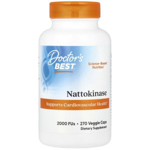 Doctor's Best Nattokinaza 2000 FU - 270 kapsułek