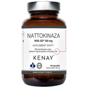 Kenay Nattokinaza NSK-SD® 100 mg - 60 kapsułek