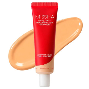 Missha Perfect Cover BB Cream PRO Krem BB - 50 ml : Odcień - 25 warm beige