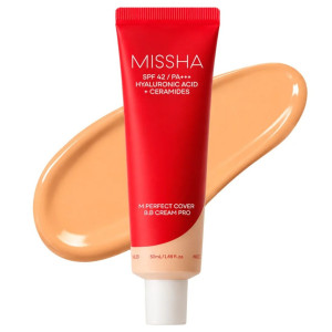 Missha Perfect Cover BB Cream PRO Krem BB - 50 ml : Odcień - 27 honey beige