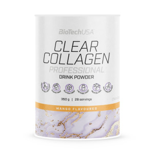 BioTechUSA Clear Collagen Professional, Napój z kolagenem, mango - 350 g