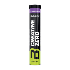 BioTechUSA Creatine Zero Effervescent, Kreatyna - 18 tabletek musujących : Smak - Winogrono