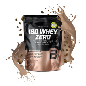 BioTechUSA Iso Whey Zero, Kawa Latte - 454 g