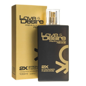 SHS Love & Desire Gold feromony dla kobiet - 100 ml