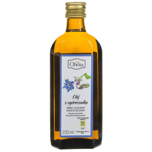 Olvita Olej z ogórecznika zimnotłoczony - 250 ml