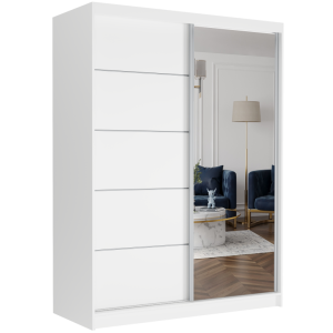 Szafa przesuwna do wiatrołapu 150 x 200 x 60 cm - Rivano I