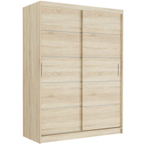 Szafa przesuwna dąb sonoma 150 x 200 x 60 cm - Rivano IV