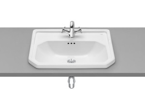 Roca Carmen umywalka 60x45 cm blatowa z otworem na baterie