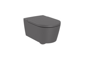 Roca Inspira Round Rimless muszla wisząca onyx