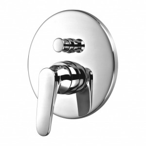 Omnires Art Deco Bateria wannowa podtynkowa chrom