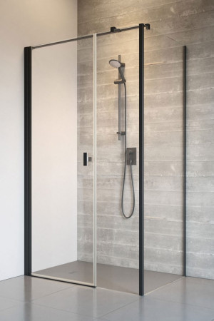 PROMOCJA Radaway Nes KDS I Kabina prysznicowa 100x90 cm drzwi prawe czarne