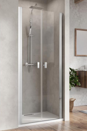 PROMOCJA Radaway Nes 8 DWD I Drzwi prysznicowe 40L+55P cm chrom