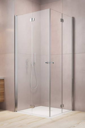 PROMOCJA Radaway EOS KDD B Kabina prysznicowa 80Lx100P cm chrom