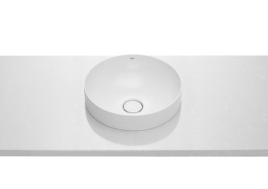 Roca Inspira Round umywalka blatowa 37x37 cm