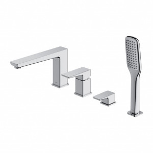Omnires Parma Bateria wannowa 4-otworowa chrom