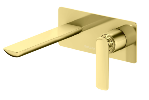 Kohlman Experience GOLD Bateria podtynkowa umywalkowa złota