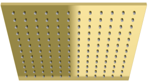 PROMOCJA Kohlman Deszczownica kwadratowa 30x30 cm złota | Q30EGD