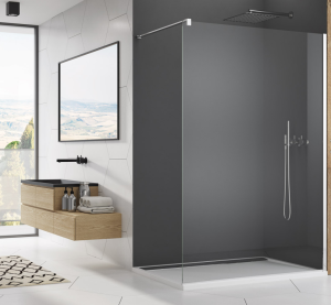 Ronal - Sanswiss Walk-In Easy ścianka wolnostojąca 110 cm.