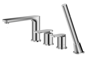 PROMOCJA Kohlman Wexpo bateria wannowo-prysznicowa 4-otworowa
chrom | QB244W