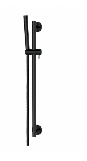 OMNIRES Zestaw prysznicowy suwany MICROPHONE czarny