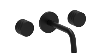 Paffoni Rubinetterie Jo Bateria umywalkowa podtynkowa czarny mat