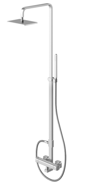 PROMOCJA Kohlman Foxal Kolumna prysznicowa z baterią termostatyczną
chrom | QW273F