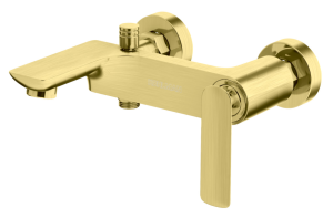 PROMOCJA Kohlman Experience Brushed Gold Bateria wannowo-natryskowa
ścienna złoto szczotkowane | QW110EGDB